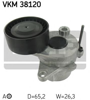 VKM 38120 SKF Натяжний ролик1